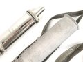 Gasspürgerät Dräger-Schröter, Pumpe in Hülle mit Trageriemen. Guter Zustand