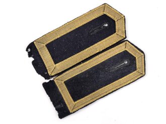 Kriegsmarine, Paar Schulterstücke, ungereinigt