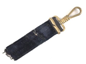 Teil von einem Gehänge zum Dolch für Offiziere der Kriegsmarine.