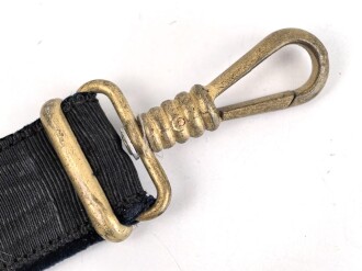 Teil von einem Gehänge zum Dolch für Offiziere der Kriegsmarine.