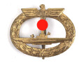 U-Boot Kriegsabzeichen, ohne Herstellermarkierung, sehr guter Zustand