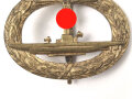 U-Boot Kriegsabzeichen, ohne Herstellermarkierung, sehr guter Zustand