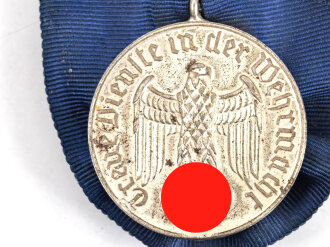 Dienstauszeichnung für 4 Jahre in der Wehrmacht, an Einzelspange