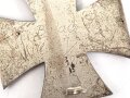 Eisernes Kreuz 1. Klasse 1939 – Hersteller L/50 für  Godet & Co., Berlin. das Hakenkreuz mit 100% Lack, Rückseitig Trägername