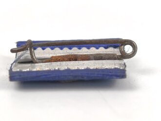 Bandspange für eine Dienstauszeichnung für 4 Jahre in der Wehrmacht. Breite 25mm