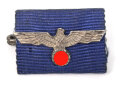 Bandspange für eine Dienstauszeichnung für 4 Jahre in der Wehrmacht. Breite 25mm
