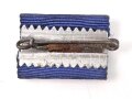 Bandspange für eine Dienstauszeichnung für 4 Jahre in der Wehrmacht. Breite 25mm