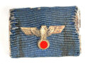 Bandspange für eine Dienstauszeichnung für 4 Jahre in der Wehrmacht. Breite 25mm