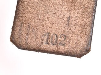 Koppelriemen für Angehörige von Parteiverbänden. Gesamtlänge 101cm