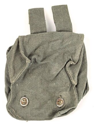 Koppeltasche für einen Ersatz Gasmaskenfilter der Wehrmacht, datiert 1944