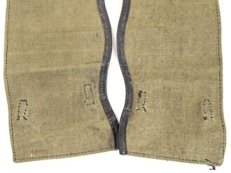 Paar Gamaschen Wehrmacht. Guter Zustand, mit Reichsbetriebsnummer