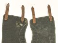 Paar Gamaschen Wehrmacht. Lagerspuren