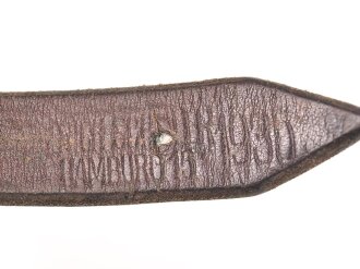 Mantelriemen Luftwaffe, stark gebraucht