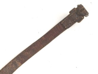 Mantelriemen Luftwaffe, stark gebraucht