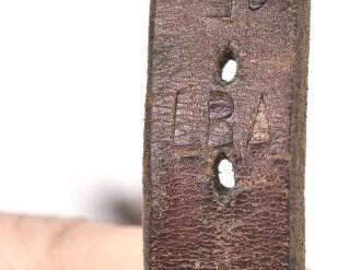 Mantelriemen Luftwaffe, stark gebraucht