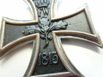 Eisernes Kreuz 2.Klasse 1870 in Schmuckrahmen. Seltenes Originalstück