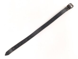 Schnallriemen aus Leder Wehrmacht. Breite 2,5cm, Gesamtlänge 58cm