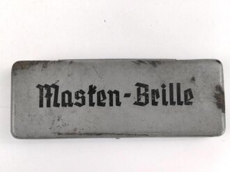 Masken-Brille Wehrmacht, getragenes Stück