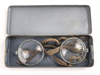 Masken-Brille Wehrmacht, getragenes Stück