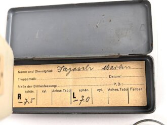 Masken-Brille Wehrmacht, getragenes Stück