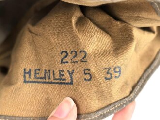 Großbritannien, Gashaube " Henley" für Kleinkinder, datiert 1939. Gummi zum Teil trocken