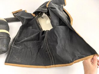 Großbritannien 2.Weltkrieg, Hospital Respirator, Gasmaske für Kopfverletzte.Ungereinigt, datiert 1944
