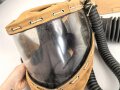 Großbritannien 2.Weltkrieg, Hospital Respirator, Gasmaske für Kopfverletzte. Ungereinigt, datiert 1944. In der originalen Umverpackung