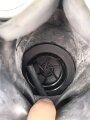 Großbritannien, ABC Schutzmaske S-10  Respirator , Hersteller AVON 1989. Der Filter datiert 1981. Gummi weich, guter Gesamtzustand