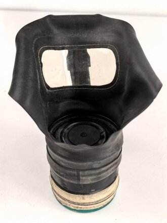 Großbritannien, Zivilschutz Luftschutzgasmaske  datiert 1939, Gummi weich