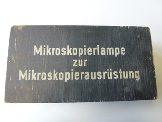 Transportkasten Mikroskopierlampe