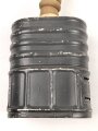 Großbritannien WWII, MK V Gasmask with filter. Uncleaned