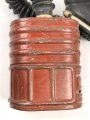 Großbritannien WWII, MK V Gasmask with filter. Uncleaned, dated 1942