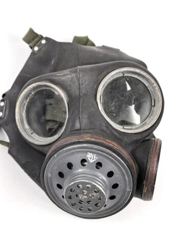Großbritannien , MK VI Gasmask. Uncleaned, dated 1965.