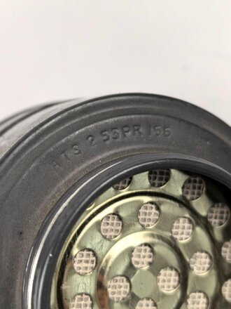 Großbritannien , Filter für eine Gasmaske " L. MK. 3. " datiert 1953