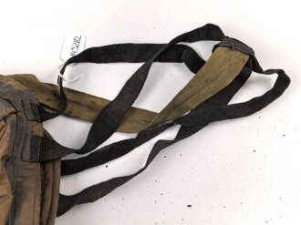 Großbritannien WWI, Gasmaske " Small box respirator"  ausgetrocknet