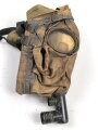 Großbritannien WWI, Gasmaske " Small box respirator"  ausgetrocknet