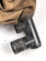 Großbritannien WWI, Gasmaske " Small box respirator"  ausgetrocknet