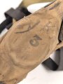 Großbritannien WWI, Gasmaske " Small box respirator"  ausgetrocknet