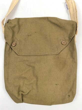 Großbritannien , Tasche für die Zivilschutz / Luftschutz Gasmaske. Datiert 1942, guter Zustand