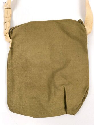 Großbritannien , Tasche für die Zivilschutz / Luftschutz Gasmaske. Datiert 1942, guter Zustand