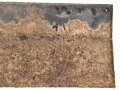Luftschutz Emailleschild " Öffentlicher Sammel Schutzraum 100 Personen" Maße 39 x 80cm, ungereinigtes Stück