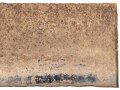 Luftschutz Emailleschild " Öffentlicher Sammel Schutzraum 125 Personen" Maße 39 x 80cm, ungereinigtes Stück