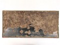 Luftschutz Emailleschild " Öffentlicher Sammel Schutzraum 125 Personen" Maße 39 x 80cm, ungereinigtes Stück
