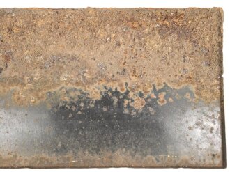 Luftschutz Emailleschild " Öffentlicher Sammel Schutzraum 100 Personen" Maße 39 x 80cm, ungereinigtes Stück