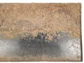 Luftschutz Emailleschild " Öffentlicher Sammel Schutzraum 100 Personen" Maße 39 x 80cm, ungereinigtes Stück