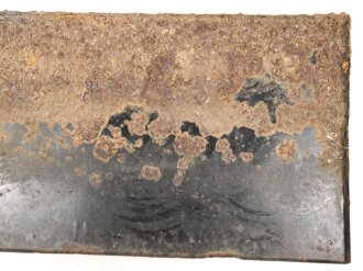 Luftschutz Emailleschild " Öffentlicher Sammel Schutzraum 100 Personen" Maße 39 x 80cm, ungereinigtes Stück