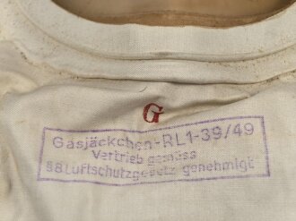 Luftschutz Gasjäckchen für Kleinkinder, sehr guter Gesamtzustand.