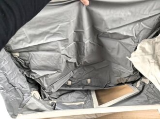 Luftschutz Gasbettchen. Vollständig, sehr guter Gesamtzustand