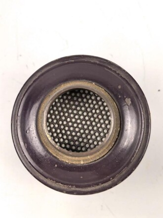 Italien, Filter für eine Gasmaske datiert 1935