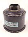Italien, Filter für eine Gasmaske datiert 1935